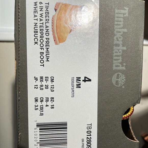 Timberland toddler boots - Picture 2 of 2